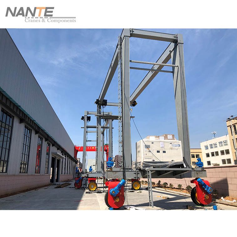 10-Rubber Tyre Gantry Crane