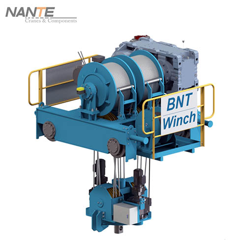 18-launching Crane winch