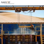36-3.2t+3.2t single girder gantry crane for copper mining - 副本