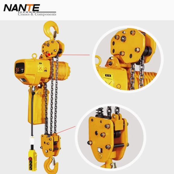 Industrial Electric Chain Hoist for Fabrication Plants4