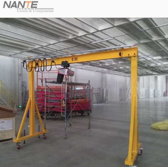 Nante Portable Gantry Crane with Electric Hoist
