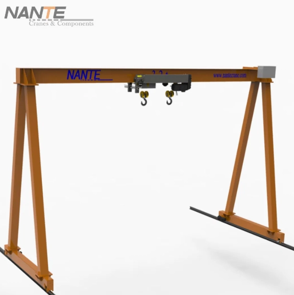 Portable Gantry Crane with Electric Hoist