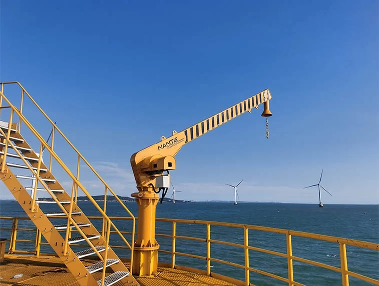 Nante Crane Solutions Reliable Davit Cranes for Offshore Wind Applications