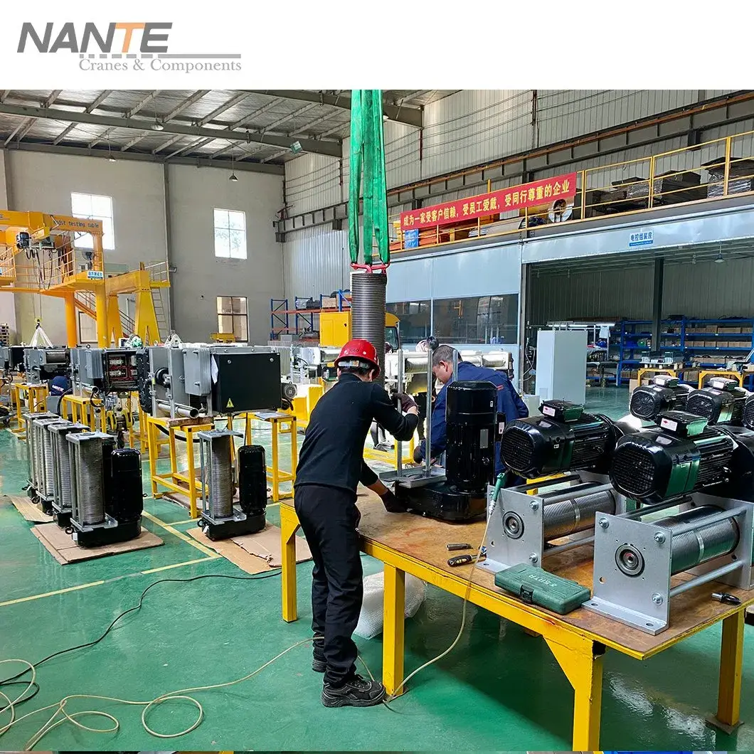 1-20t CE Certificated Electric Wire Rope Hoist for Overhead Crane
