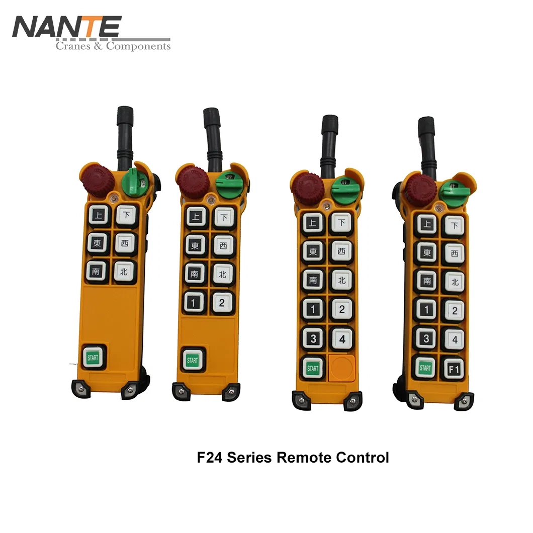 F24 Easily Operating New Wireless Remote Control for Hoist Control