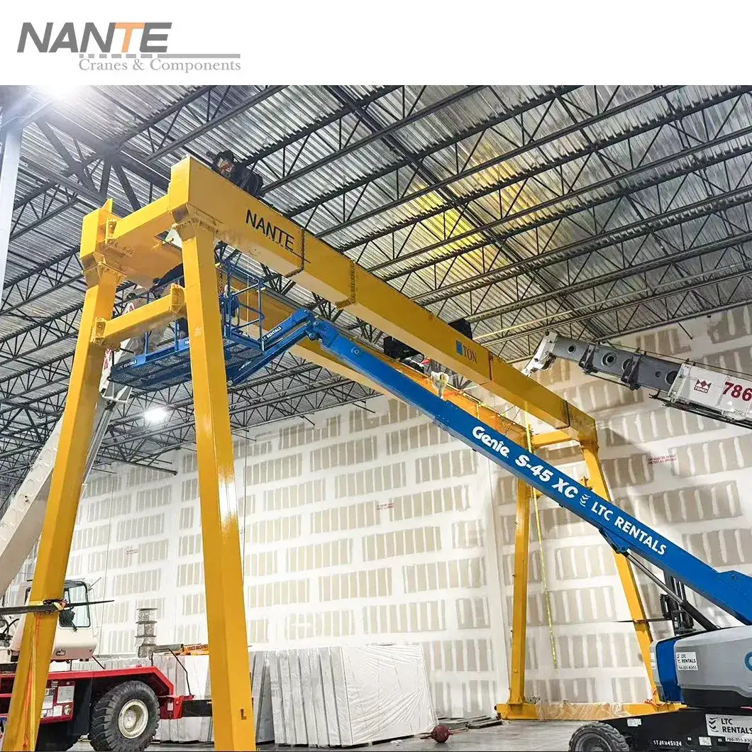 Versatile Single Beam Gantry Crane for Material Handling Solutions