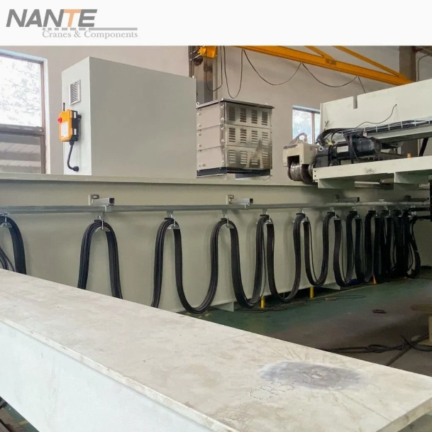 C Track Festoon System for Electric Cable for Crane Power Supply