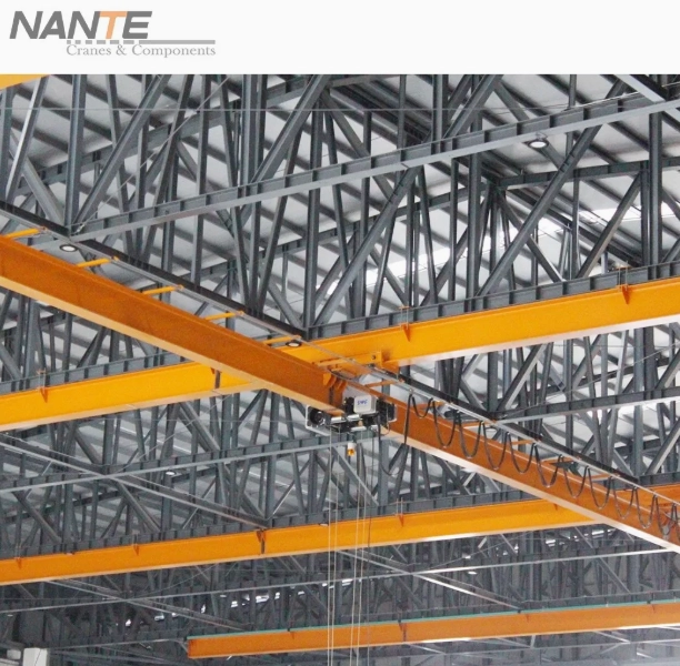 Factory Supply Overhead Crane Single Girder Bridge Crane with Electric Hoist