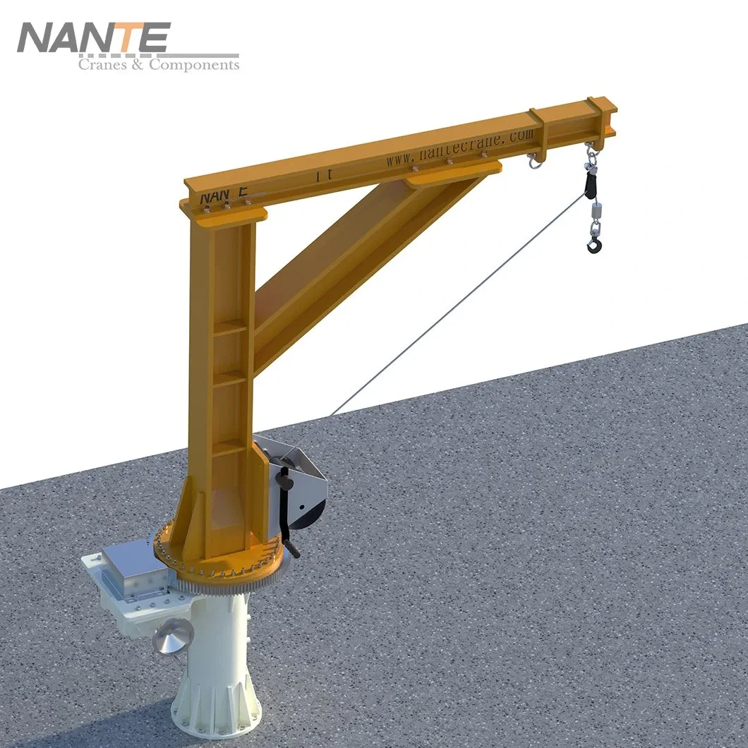 Offshore davit cranes