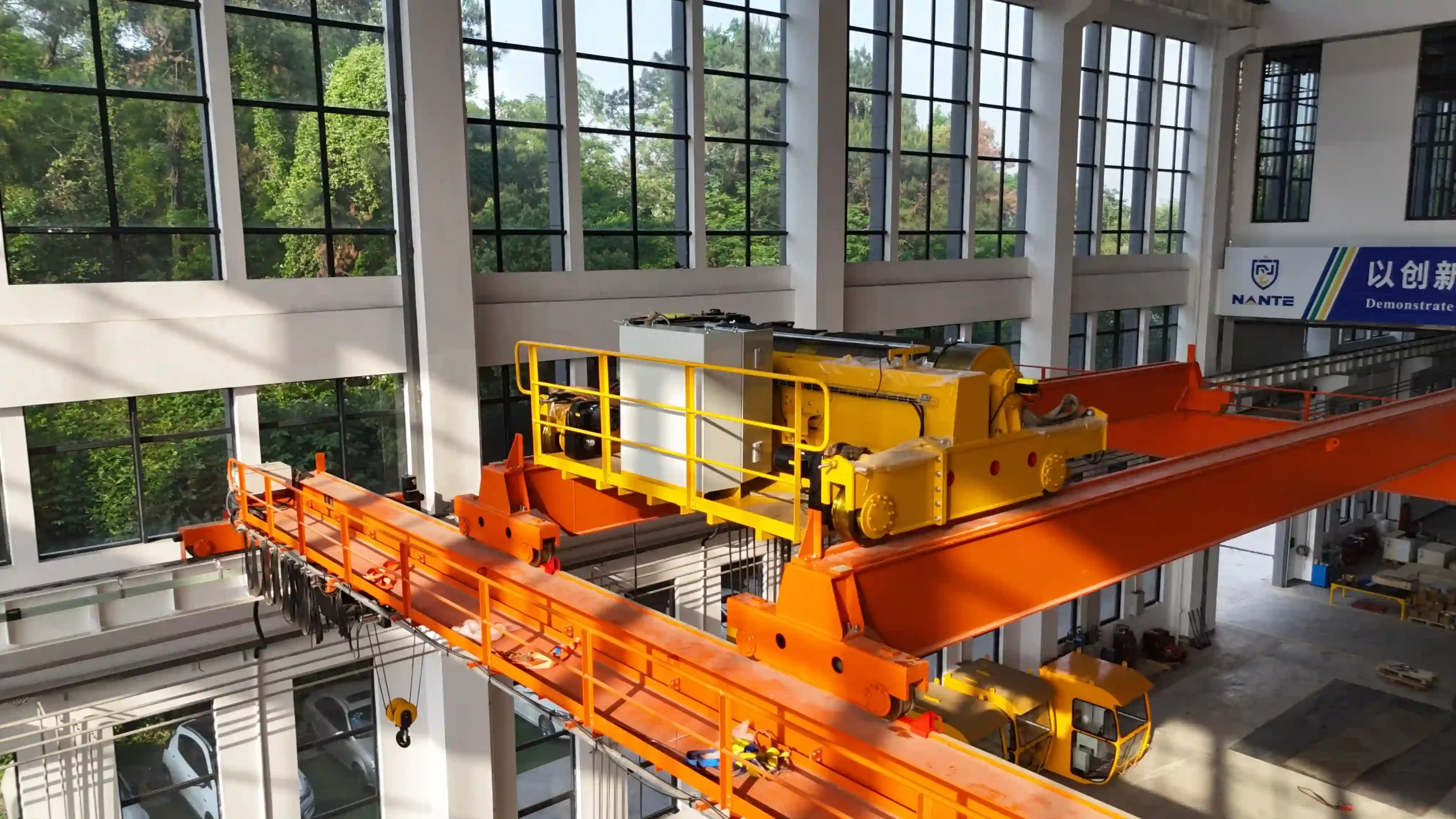 Open Winch Trolley for Overhead cranes