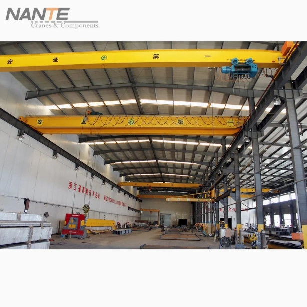 Small Electric Hoist Single Girder Cranes 10 Ton Eot Crane