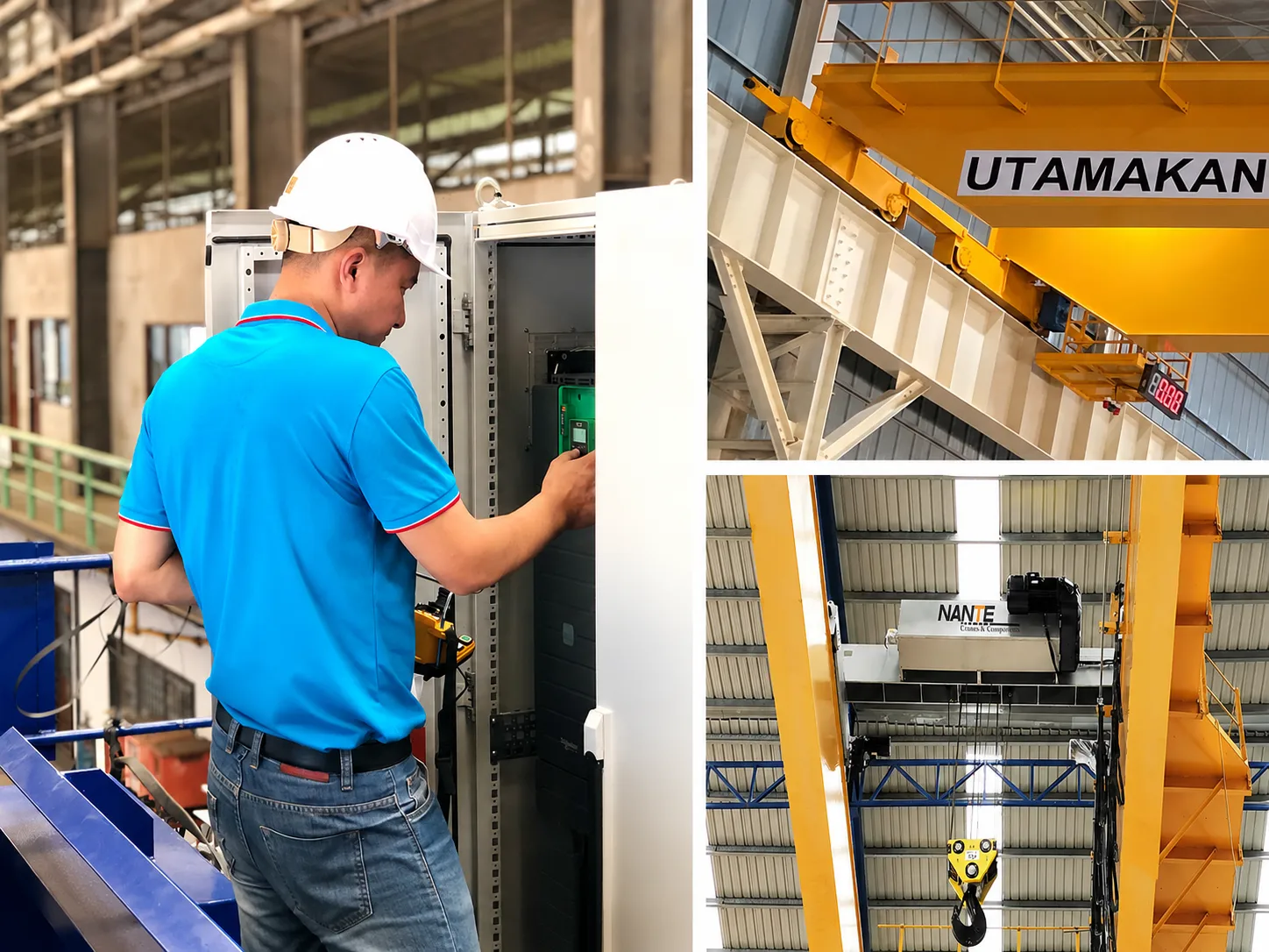 Overhead Crane Service Life Maintenance in Industrial Factory