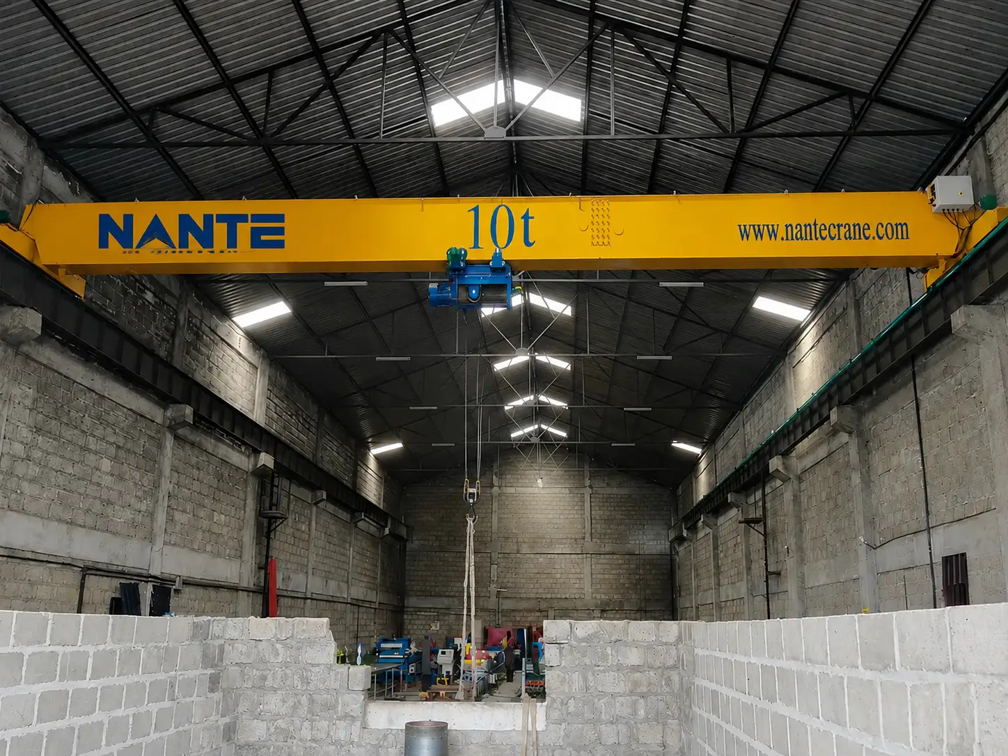 10 ton overhead crane for crane capacity calculation example