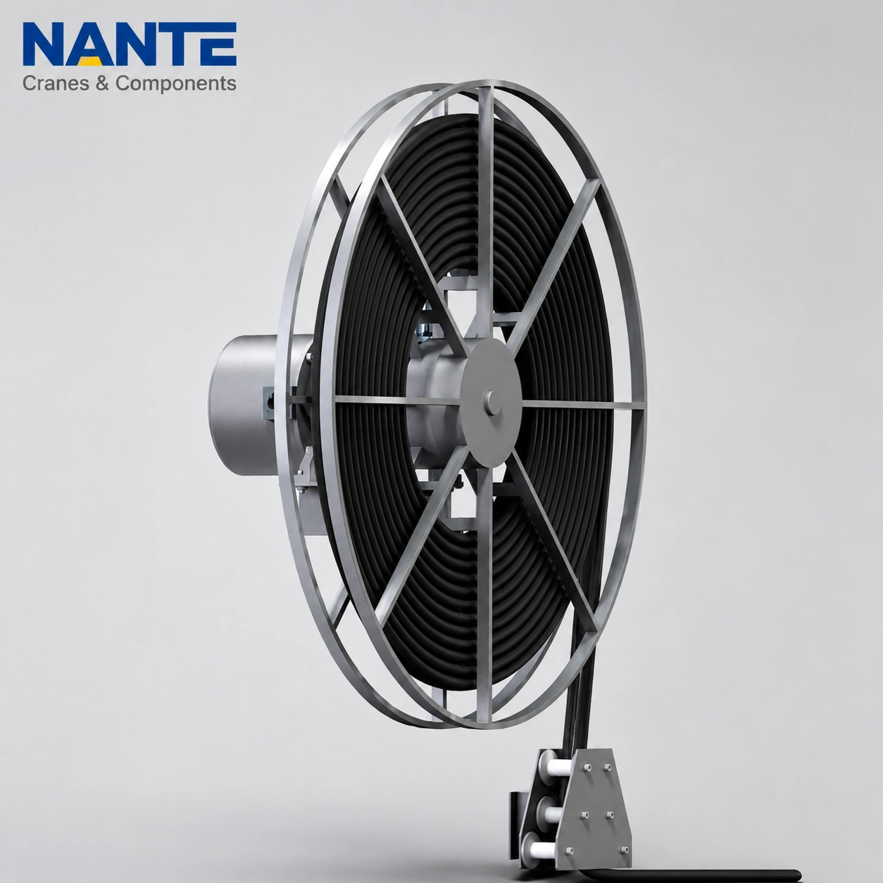 Nante Crane motorized cable reel for crane cable replacement