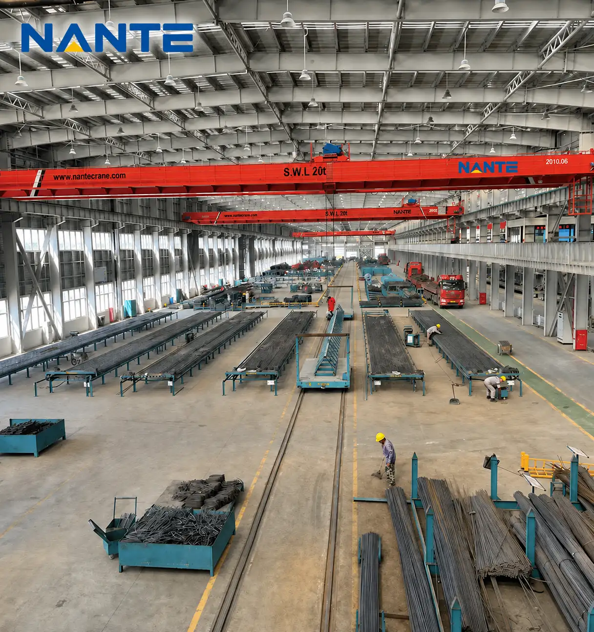 overhead crane for indoor material handling