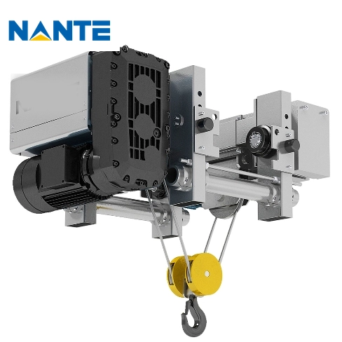 Low-headroom hoist used for jib crane lifting applications